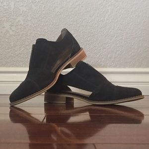 [KLUB NICO] Women's Size 6 LIKE NEW "Lara" Open Shank Suede Oxford Loafer